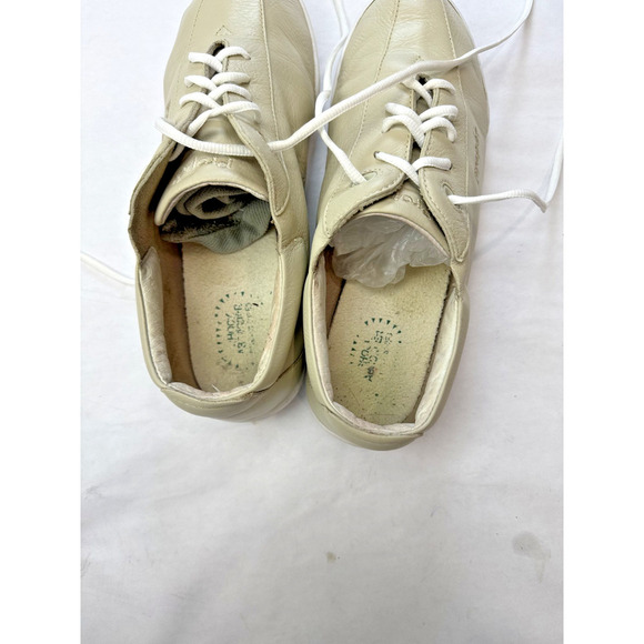 Propet Firefly Walking Sneakers Genuine Leather Beige Women Neutral Size 9 W3606 - Picture 9 of 10